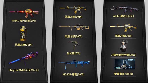 cf12月枪王集结令