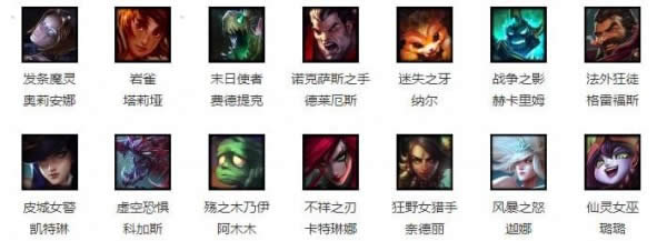 lol����Ӣ��