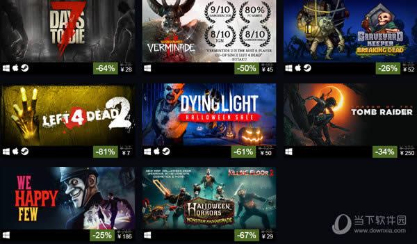 Steam2018万圣节特惠打开 恐怖游戏专场