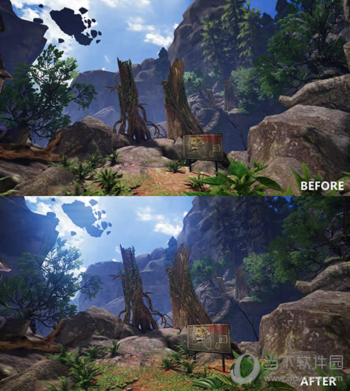 PSVR�桶���۹�԰������Ч���Ż�ǰ��Ա�