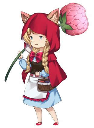 姬魔恋战纪小红帽Q版立绘
