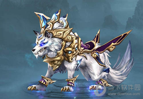 不良人2手游坐骑幻雪狼