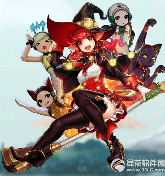 dnf女魔法师二觉视频 伊斯塔战灵/古灵精怪/月蚀/元素圣灵视频欣赏4