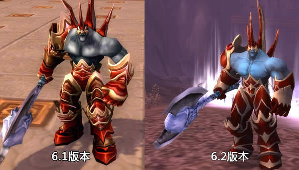 魔兽6.2:术士恶魔宠物获新模型 新旧对比图