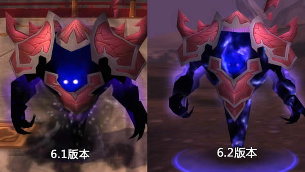 魔兽6.2:术士恶魔宠物获新模型 新旧对比图
