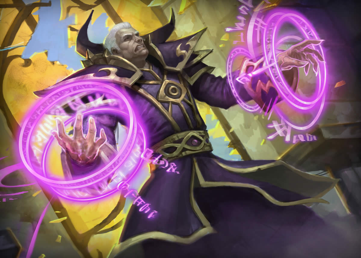 魔兽世界6.0角色:大法师卡德加和先知维伦